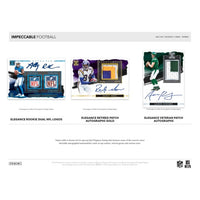 2023 Impeccable Football Hobby 3-Box Case