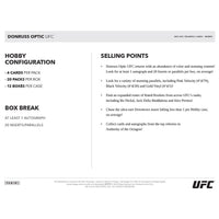 2023 Panini UFC Donruss Optic Hobby 12-Box Case