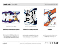 2023 Panini Immaculate College Football Hobby Case - 5 Boxes