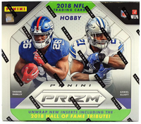 2018 Panini Prizm Football Hobby Box Case of 12