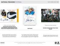2022 National Treasures Football Hobby 4-Box Case