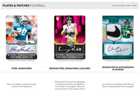 2023 Panini Plates & Patches Football Hobby Box