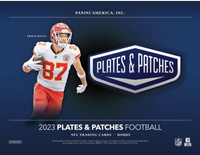 2023 Panini Plates & Patches Football Hobby Box