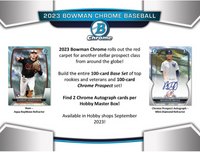 2023 Bowman Chrome Baseball Hobby Box