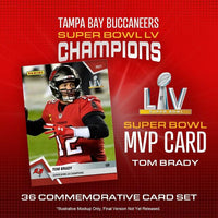 NFL Tampa Bay Bucs Superbowl Team Set Football Blaster Box