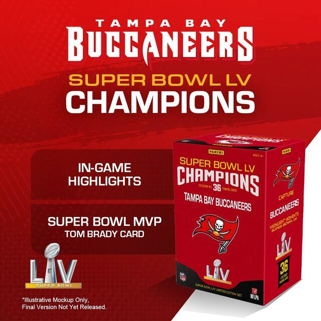 2021 Panini Tampa Bay Buccaneers Super Bowl Champions Box Set