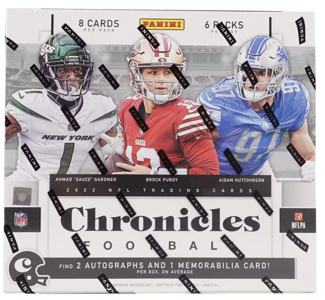 2022 Panini Chronicles Football Hobby Box - Legends Fan Shop